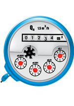 Illustration d'un compteur d'eau